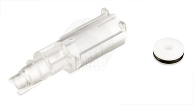 Airsoft Surgeon Super Hard Loading Nozzle for Marui Glock 17 &amp; 26 (Transparent Ver. Limited)