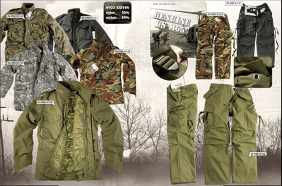 Куртка, штаны М-65<br />Состав 50% нейлон<br />             50% хлопок<br /><br /><br /><br />KU-M65-NY-01 3200руб<br />KU-M65-NY-02 3200руб<br />KU-M65-NY-03 3200руб<br />KU-M65-NY-10 3200руб<br />KU-M65-NY-04 3200руб<br /><br /><br />SP-M65-NY-01 1700руб<br />SP-M65-NY-02 1700руб<br />SP-M65-NY-03 1700руб